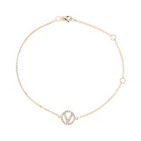 Bracciale Bolzoni in Oro giallo Diamante 0.11 Ct BR355-V-OGW - BR355-V-OGW